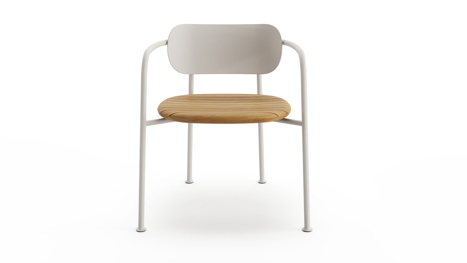 Wing Chair Alu Wood